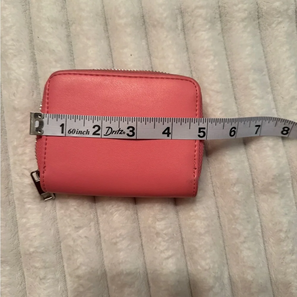 a new day Coral Zip-Around Compact Wallet